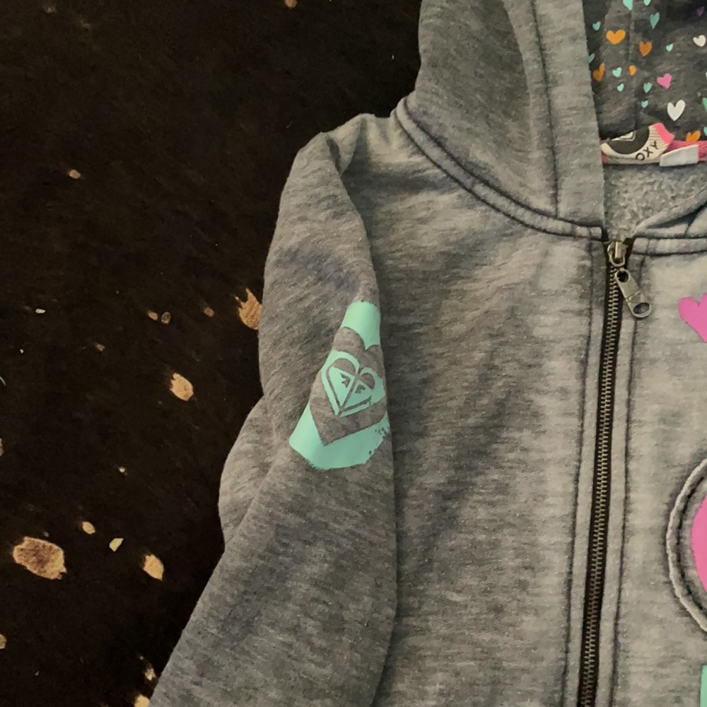 Roxy zip up sweatshirt - Picture 5 of 6